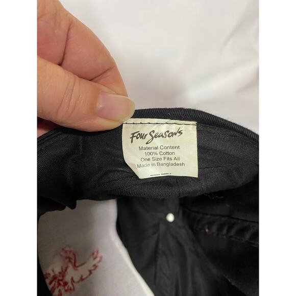 Vintage Embroidered F-15 Eagle Black Adjustable Baseball Cap Trucker Hat - Picture 6 of 7